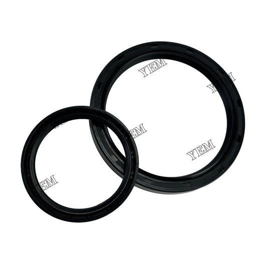 D5E crankshaft oil seals are suitable for Volvo diesel engine parts. D5E front and rear oil seals are also available.