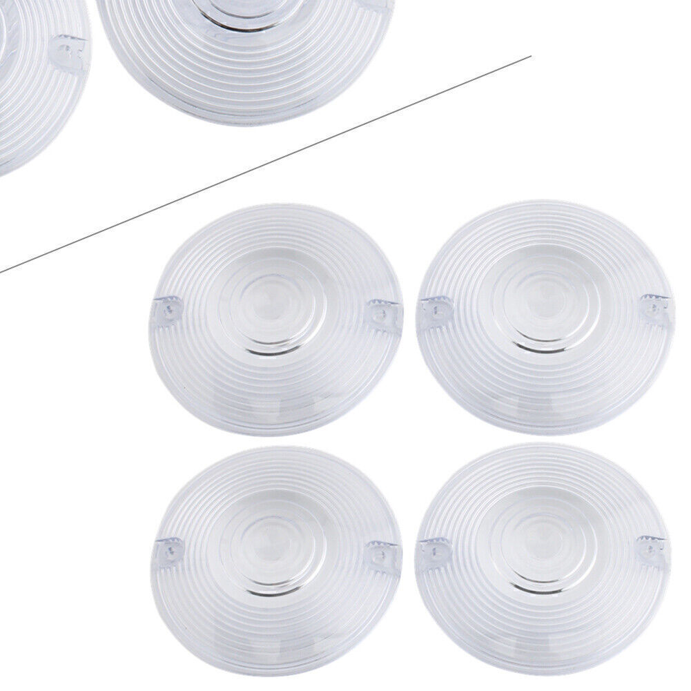 Fit for Harley Davidson Electra Glide 4x Turn Signal Light Cover Clear Lens