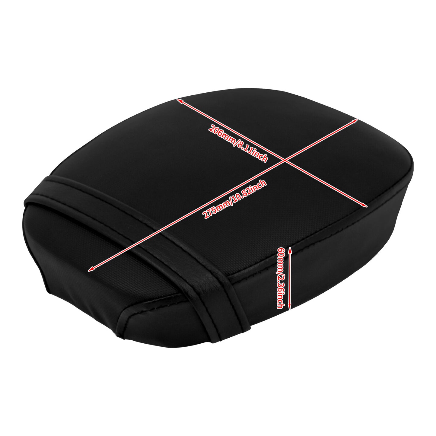 Rear Pillion Passenger for Seat Pad w/ Belt for Harley Sportster 883 1200 2016-2022