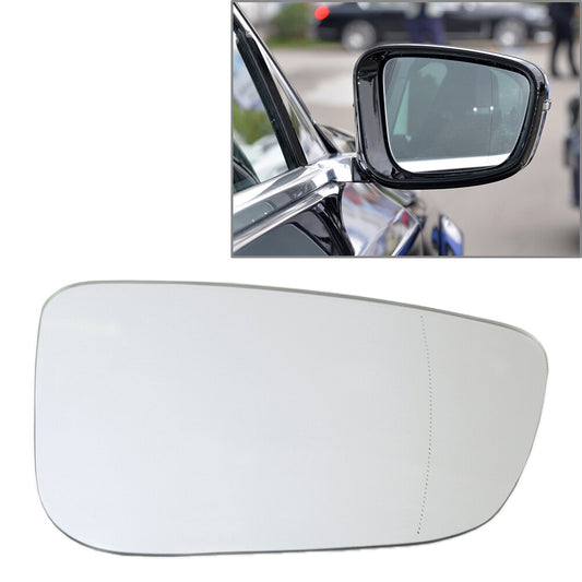 Rearview Mirror Glass Reversing Mirror Lens White for BMW 3 5 6 7 8 Series Right