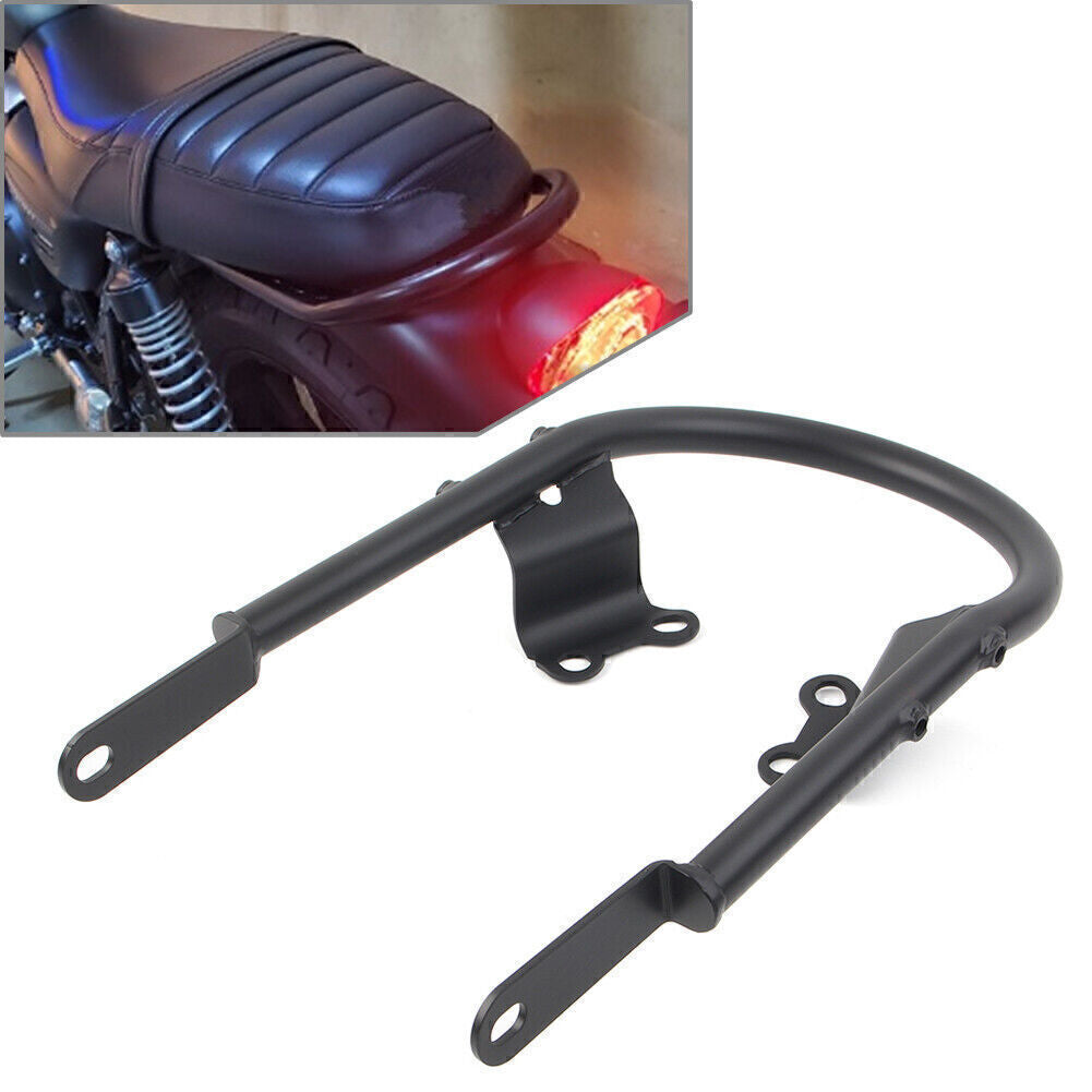 Rear Passenger Grab Rail  Rack Mount For T120 2016-2021 T100 2017-2021 18 Black