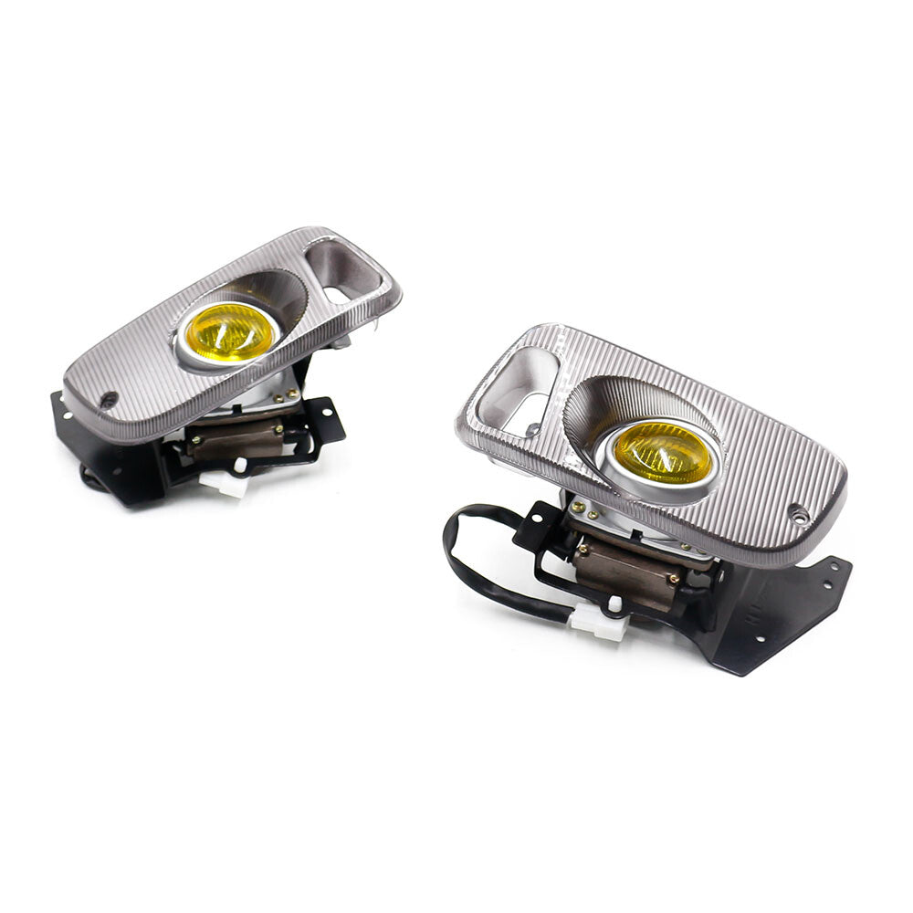 Bumper Driving light Front fog Lights Lamp for Honda for Civic 92-95 Yellow 2-Door