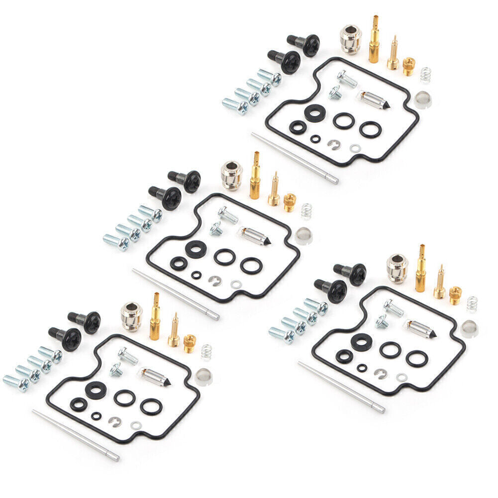 4 sets For 1998-2006 for Suzuki GSX600F Katana Carburetor Carb Rebuild Repair Kit
