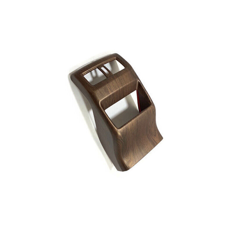 1X ABS Wood Grain Rear Air Outlet Vent Frame Cover Trim for Nissan Rogue 21-2023