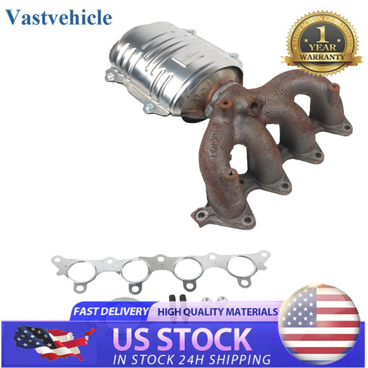 Exhaust Manifold Catalytic Converter for Hyundai Accent for Kia Rio 1.6L 06-11 16514