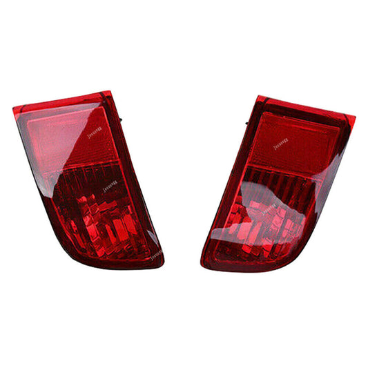 Rear RHLH Tail Bumper Fog Light Housing Fit for Toyota for Land Cruiser Prado 02-09 Red