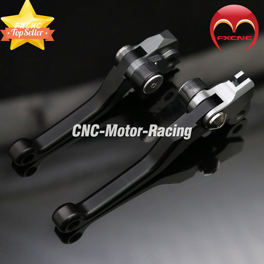 CNC off-road bicycle clutch and brake lever for Honda CR125R and CR250R (1992-2002/2003).