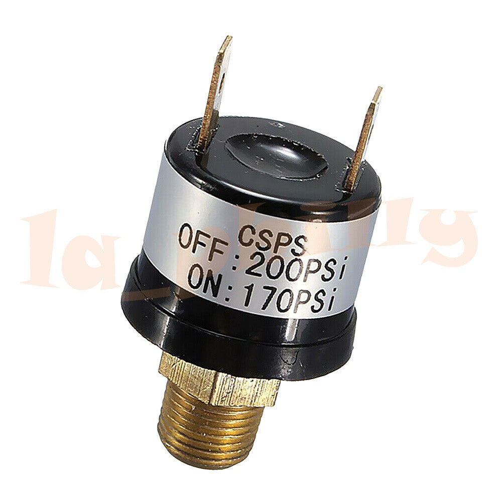 170-200PSI Air Pressure Control Switch Valve F/Horn Comperssor Tank 12V VXA7200