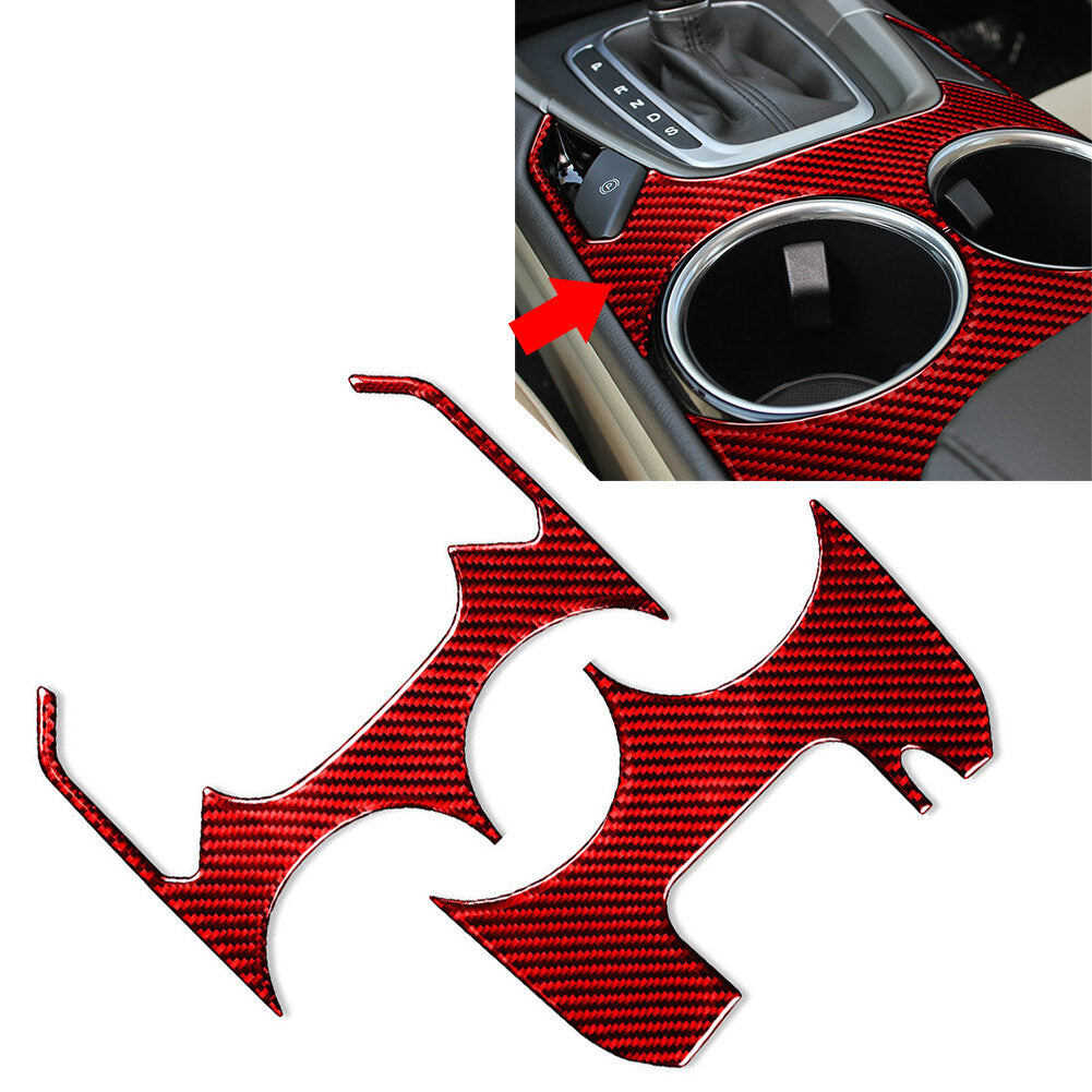 LHD Central Console Gear Shift Water Cup Cover Trim for Ford Mondeo 2013-2016