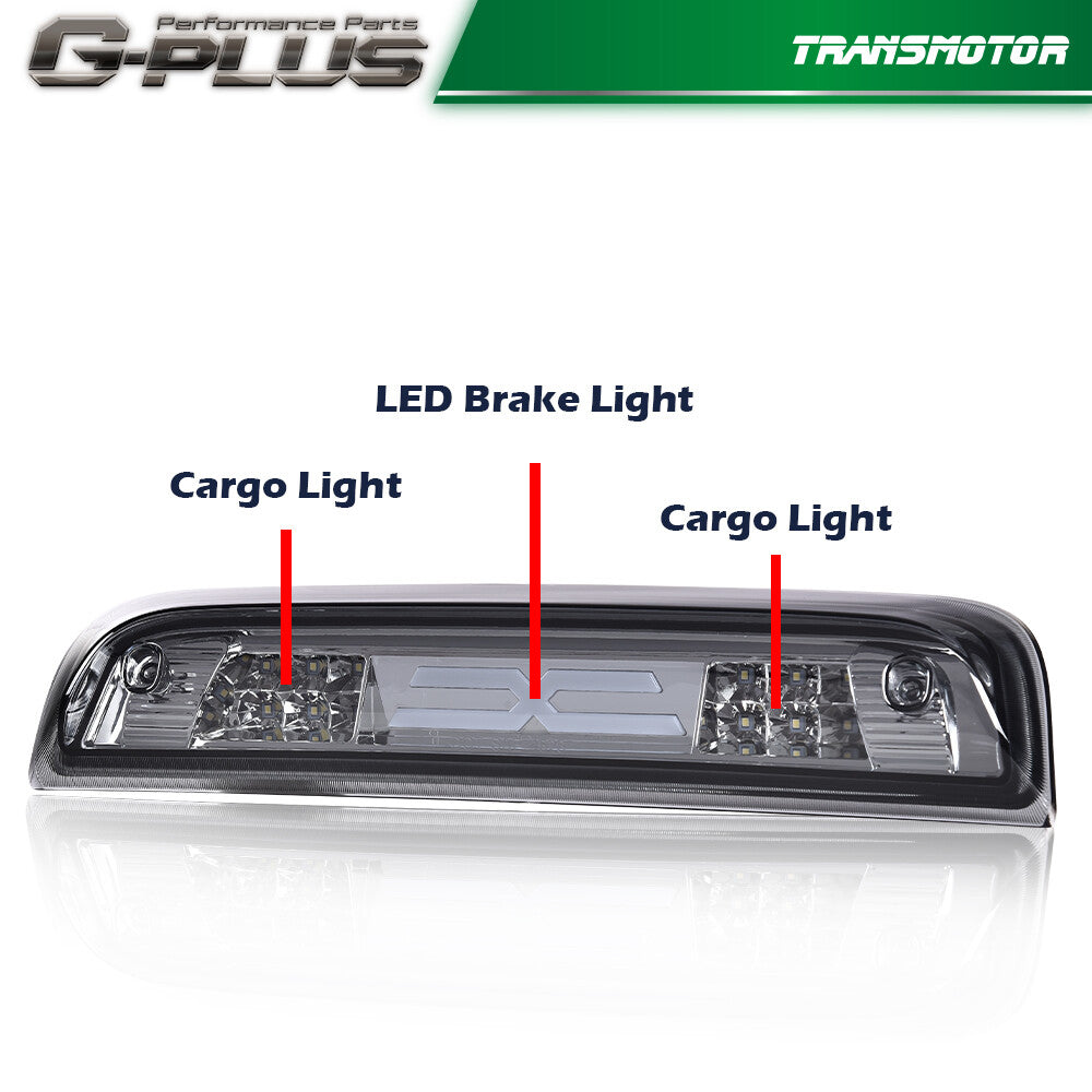 Fit For 2014-2018 Silverado for Sierra 1500 Third Brake Light Type-X Halo