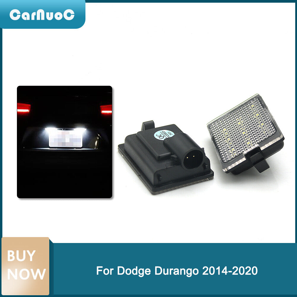 for Dodge Durango 2014-2020 2X Car Rear LED Number License Plate Light Lamps US