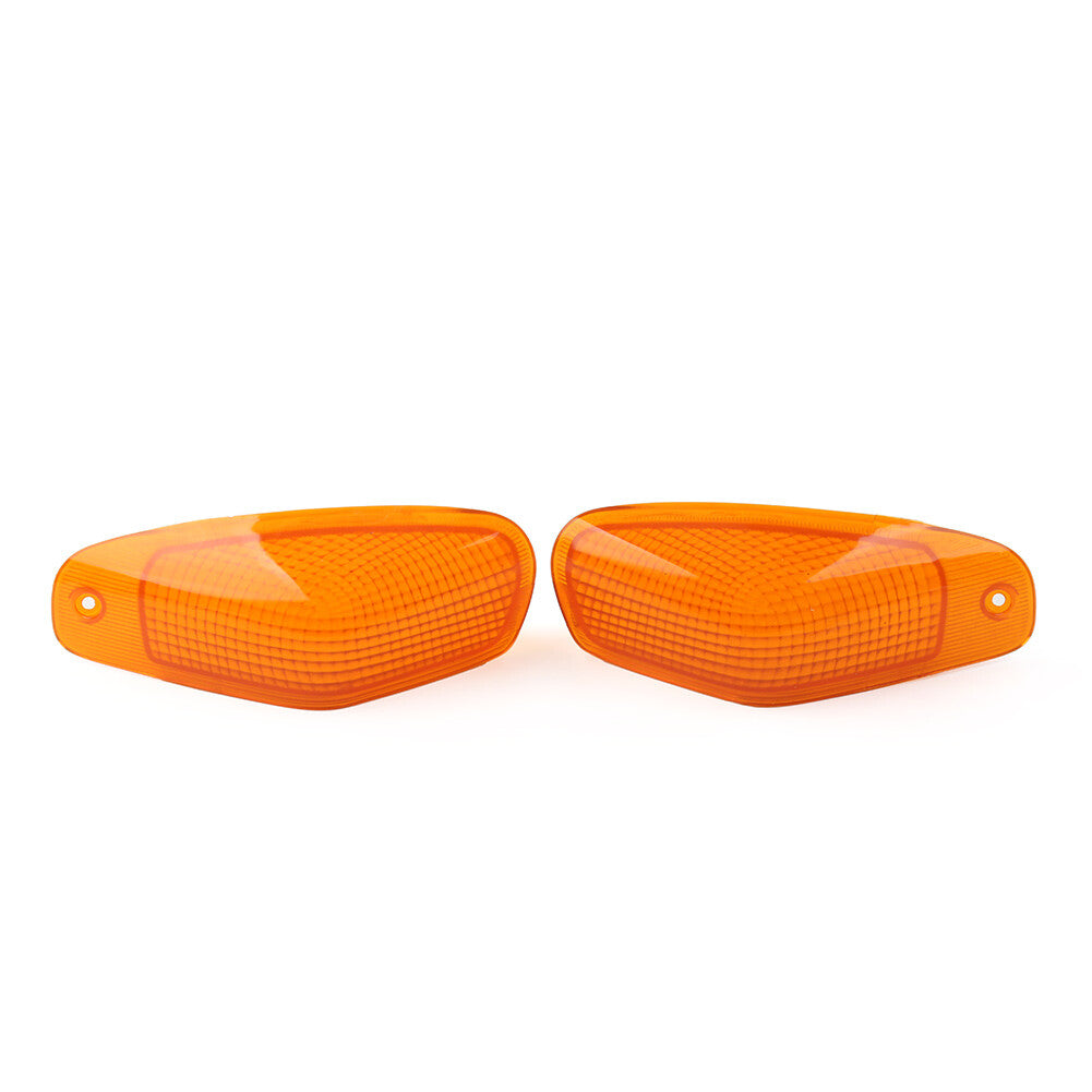 for KAWASAKI ZZR400 93-03 ZZR600 93-08 Amber Front Turn Signal Indicator Lens 2x