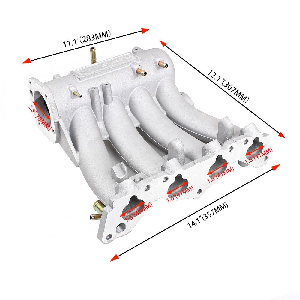 For 88-00 for Honda for Civic CRX Del Sol SOHC CX DX EX New D Series Intake Manifold