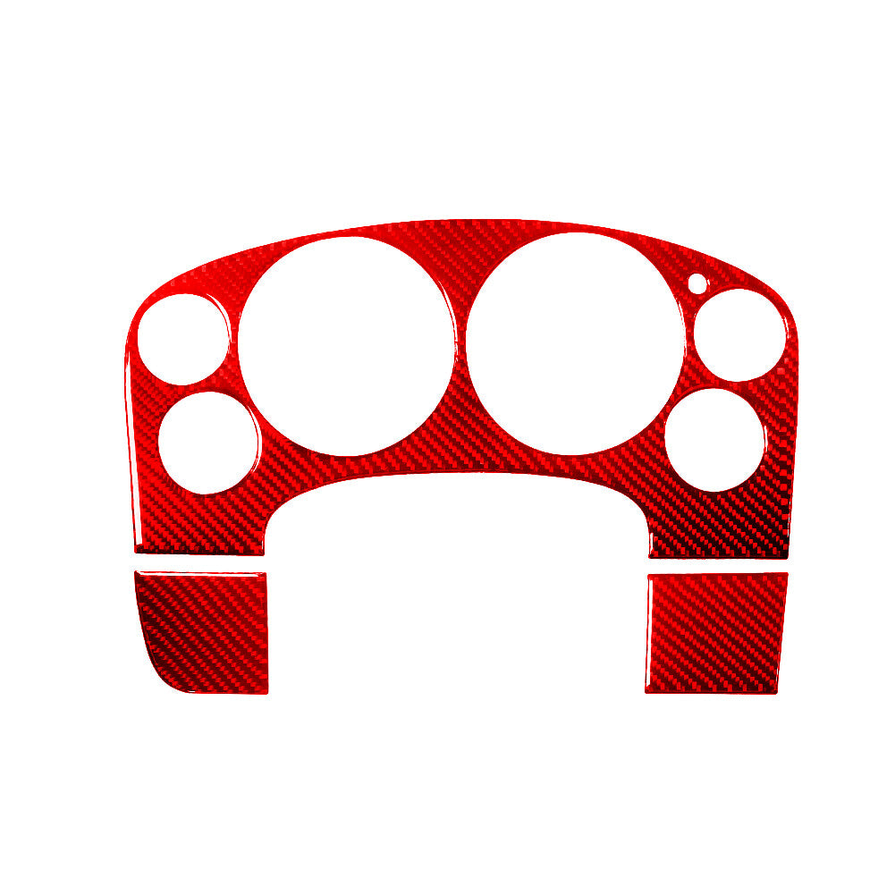 Red Carbon Fiber Interior Full Set Cover Kit For Silverado/Tahoe/ for Sierra 2007-14