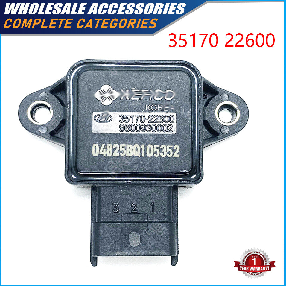 Throttle position sensor applicable to 2005 for HYUNDAI ACCENT for TUCSON for Kia 3517022600