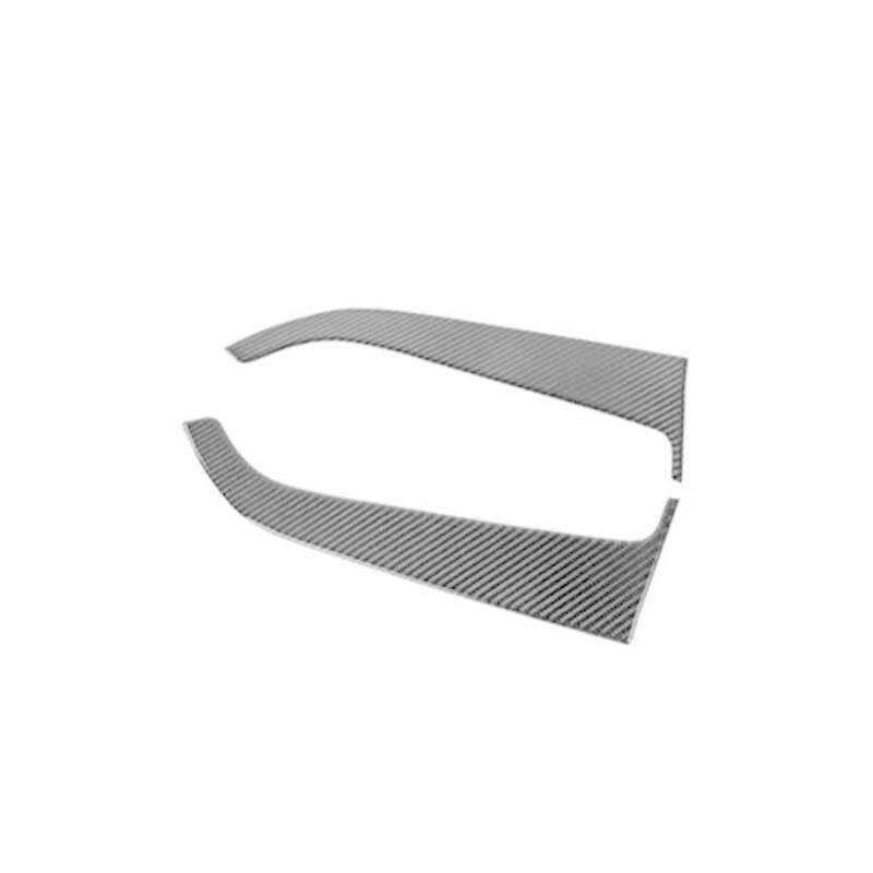 for Ford for Mustang 2015-2022 Carbon Fiber Inner Door Panel Trim Cover Strip 2PCS