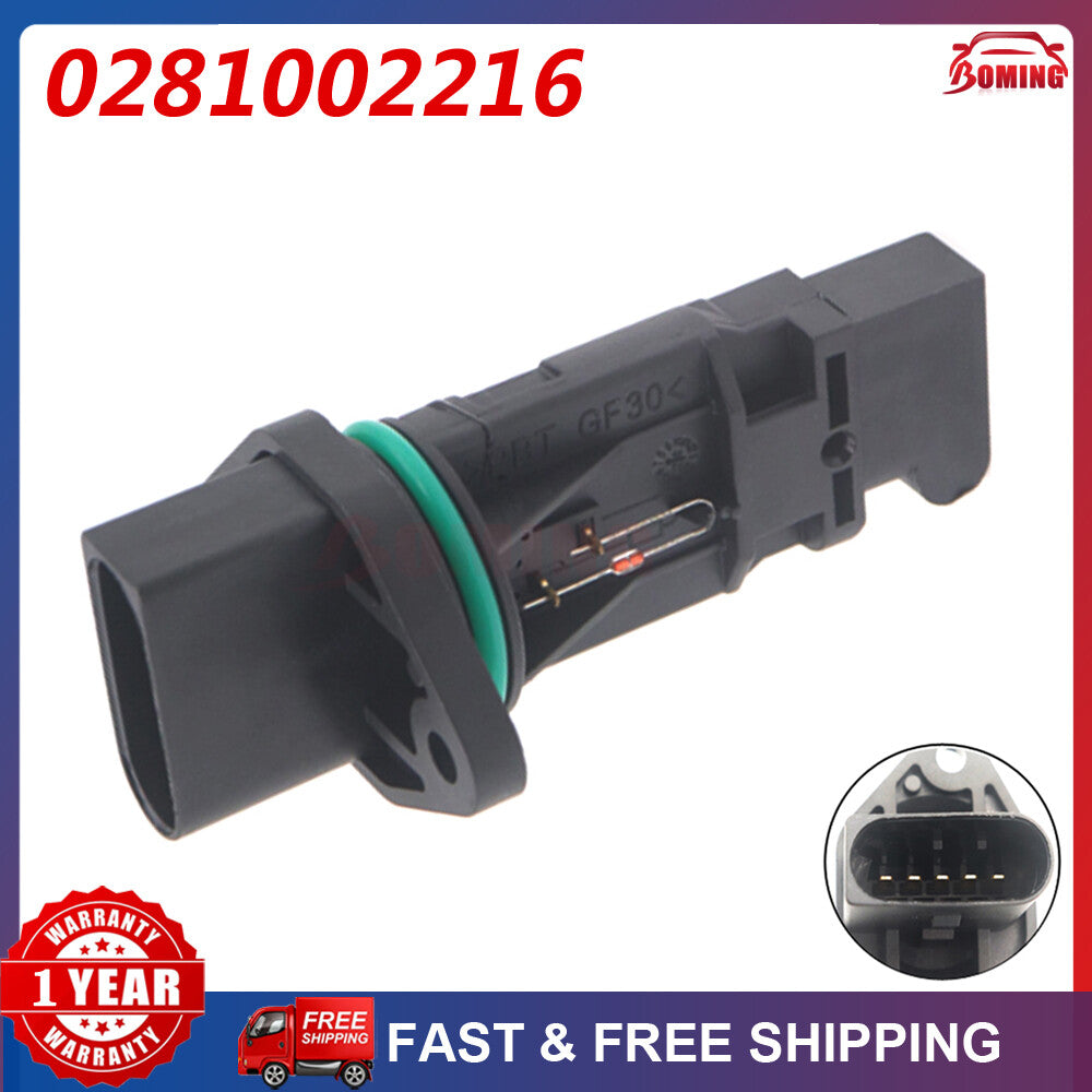 new 0281002216, suitable for Audi for A4 , for A6 , for Volkswagen for Passat , and for Golf 1.9L TDI; 0281002217 Flow sensor.