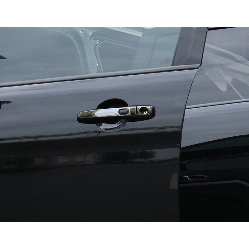 for Ford Explorer 2011-2019 Black Stainless External Door Handle Moulding Cover