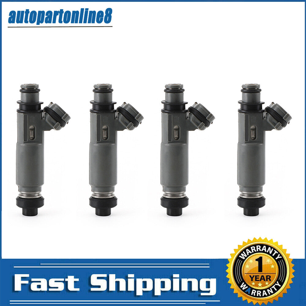 4PCS 195500-3110 Fuel Injectors for for Mazda Protege 1.5L 1.6L 1997-2003 New