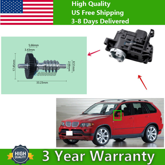 Side MIRROR FOLDING MOTOR Gear Repair for 2007-2010 for VW Touareg 7L6 MK1