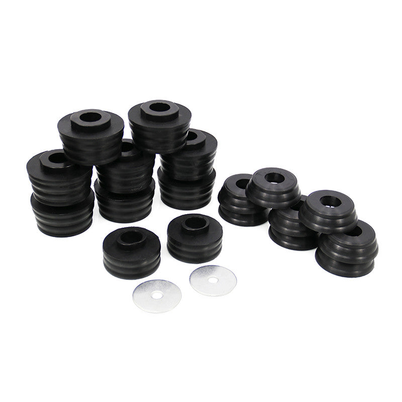Polyurethane body mount bushing kit for F250 F350 2WD/4WD 1999-2018 KF04050BK