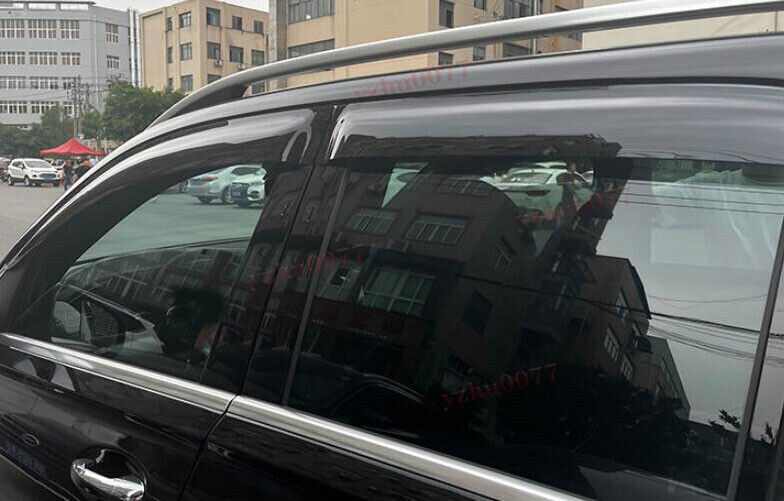 2020-2023 for Cadillac XT6 Smokey Black Window Visor Vent Shades Sun Rain Guards