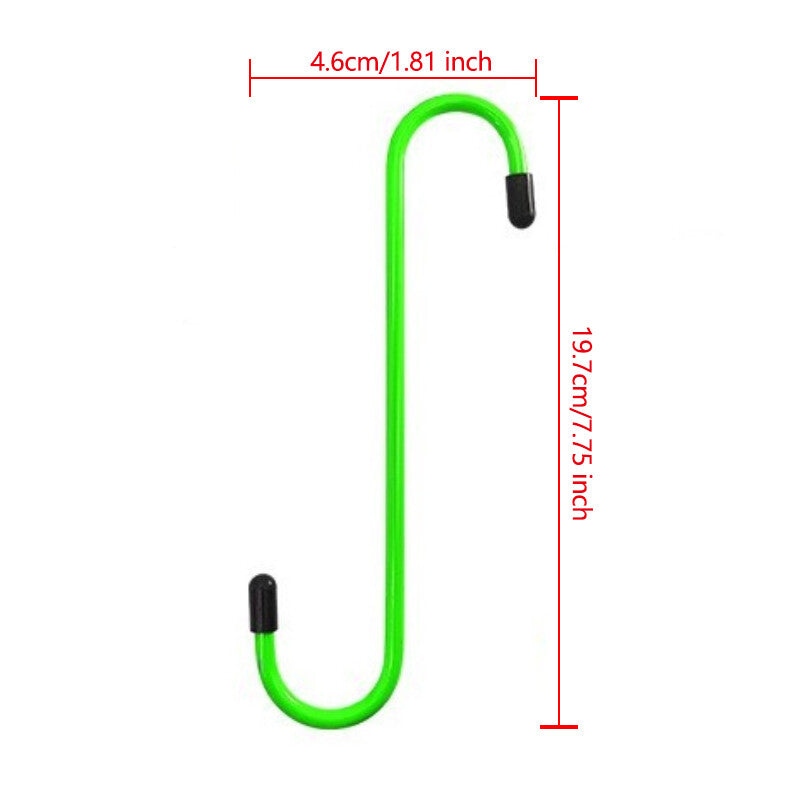 2Pcs Green Brake Caliper Hanger Hooks Steel Powder Coated (2 Piece Set)