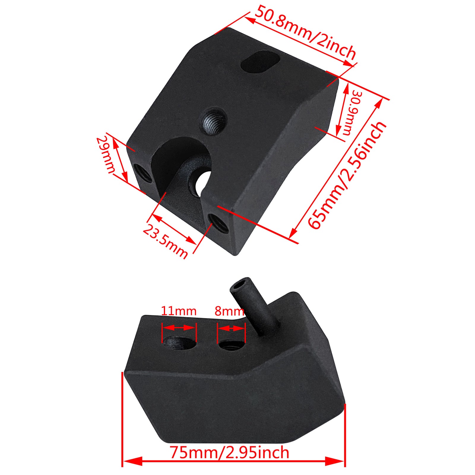 4PSC Front for Seat Spacers 1-1/4 Front for Seat Recline Lift for Toyota Tacoma for Lexus