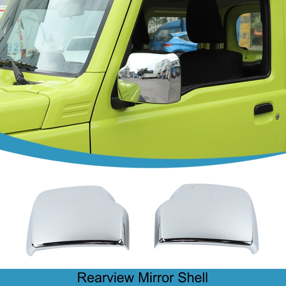 Chrome Rearview Mirror Shell Cover Trim for Suzuki for Jimny 2019-2024 Accessories