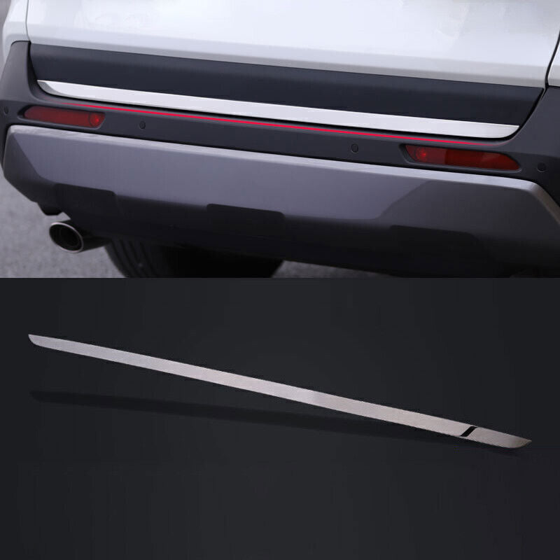 For 2019-2023 for Toyota RAV4 Chrome S.Steel Rear Door Trunk Lid Tailgate Strip Trim