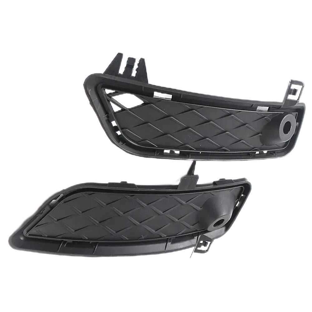 2Pcs Front Left Right Bumper Outer Grille Bezel Black for BMW X3 2009-2015