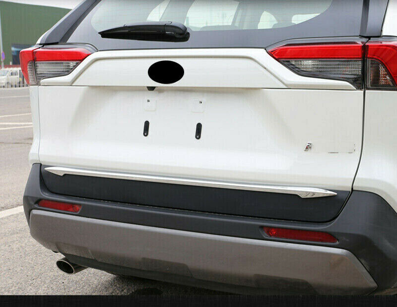 for Toyota RAV4 2019-24 ABS Chrome Rear Trunk Lid Tail Gate Bottom Molding Trim