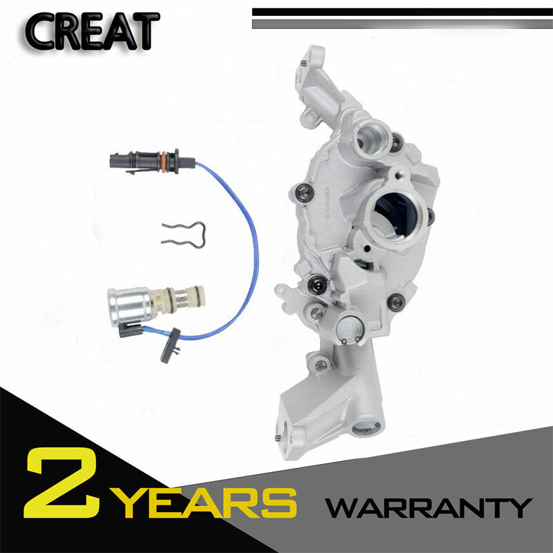 The new engine oil pump and solenoid valve are suitable for Dodge for Chrysler for Jeep 3.6L models 11-19.
