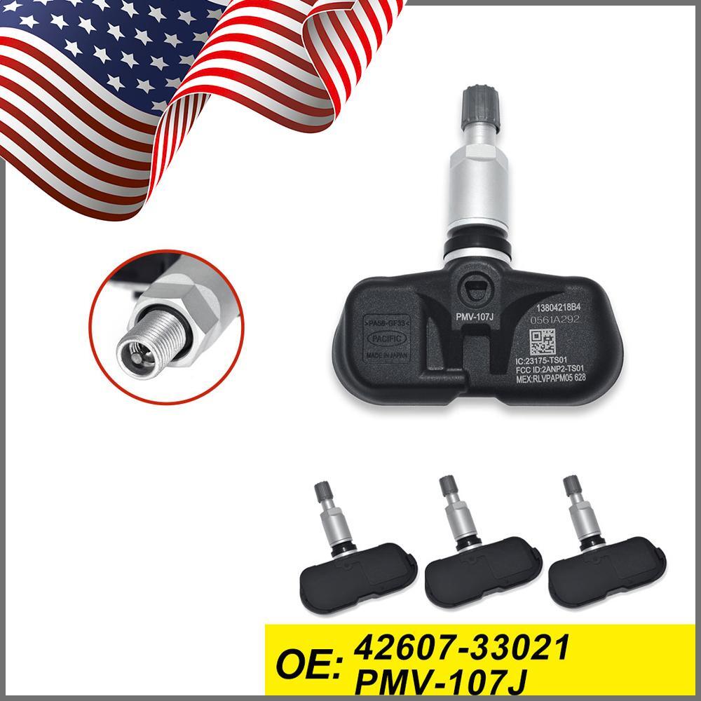 4X TIRE PRESSURE SENSOR TPMS For 42607-33021 for Scion for Toyota for Lexus PMV-107J 315 MHz
