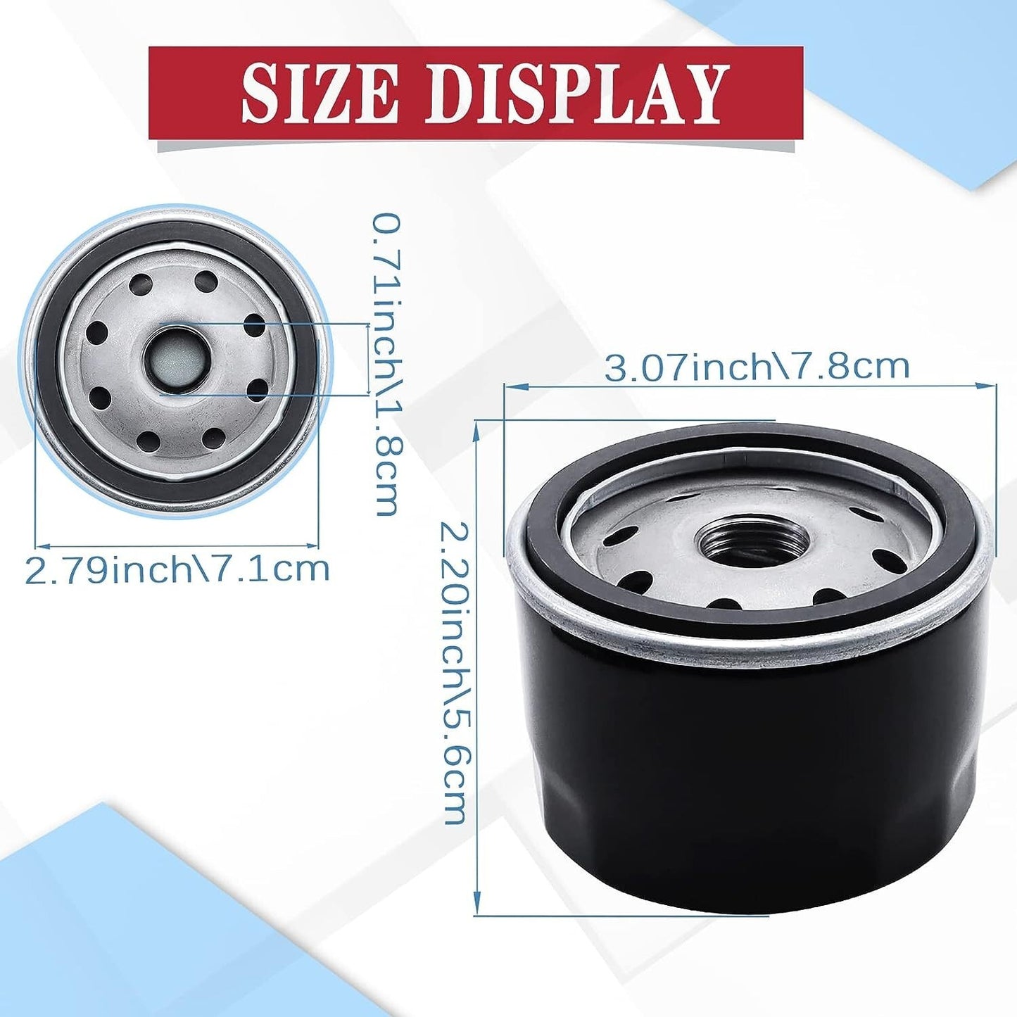 Oil Filter Cleaner for BriggsStratton 492932 492932S 696854 795890 842921 Lawn