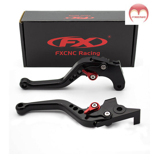 Adjustable brake clutch lever for Kawasaki ZZR600 ZX600 E1-E8 1993-2001 Black