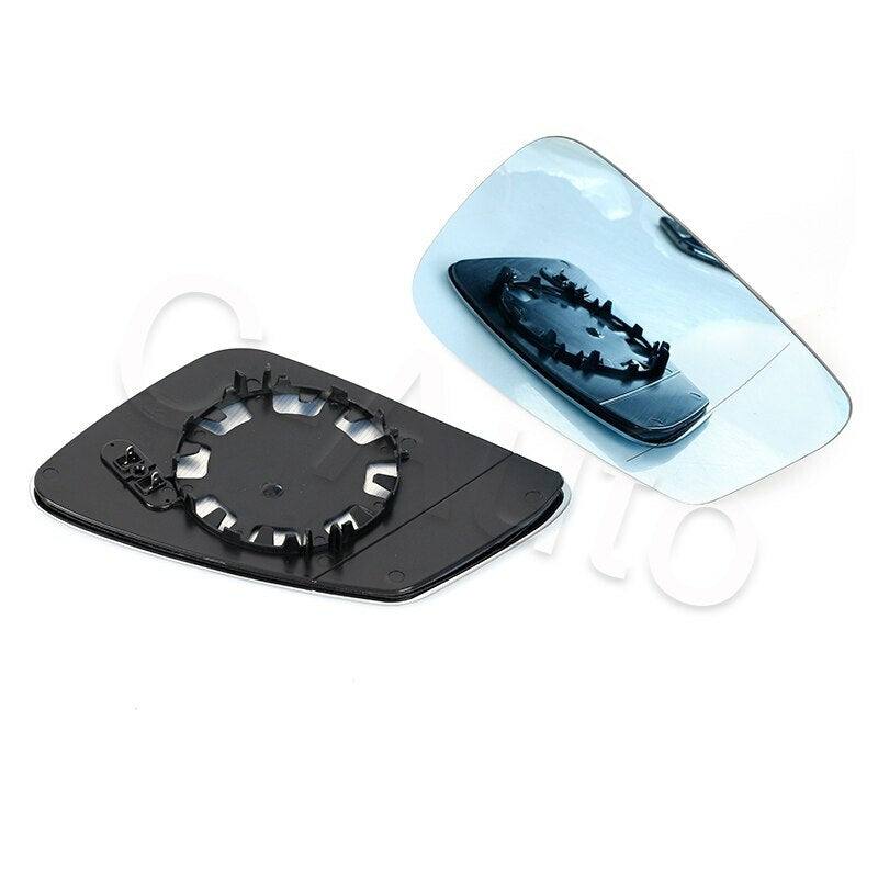 Left Front Rearview Side Wing Door Mirror Glass for BMW F01 F07 F11