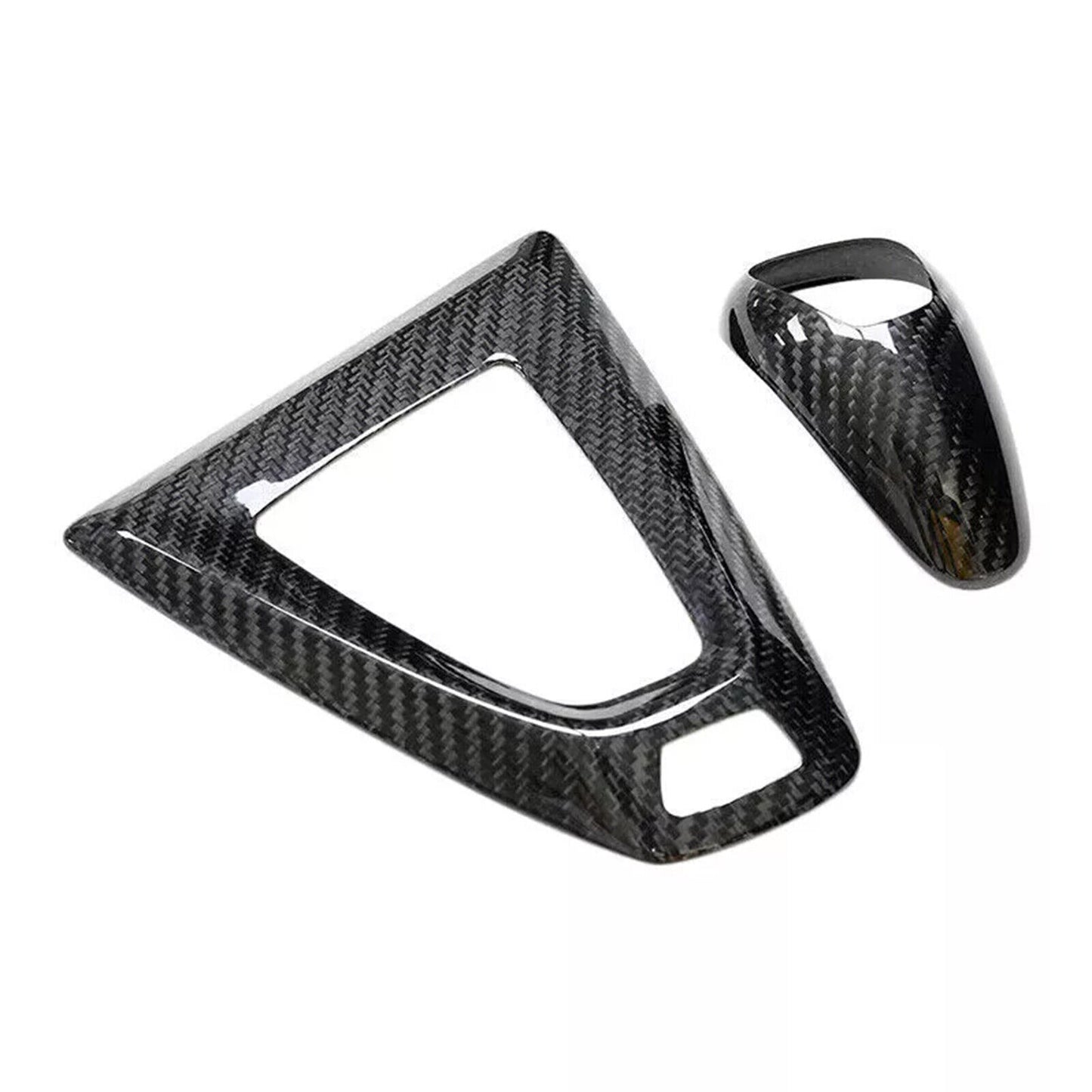 Carbon Fiber Interior Gear Box Shift Knob Trim Cover fit for Bmw M3 F80 M4 F82 AT