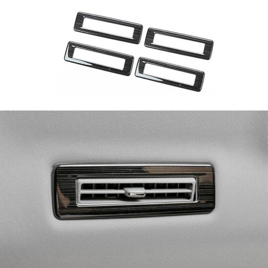 For Chevry Blazer 2019-22 Black steel Car Roof Air Outlet Vent Frame cover Trim