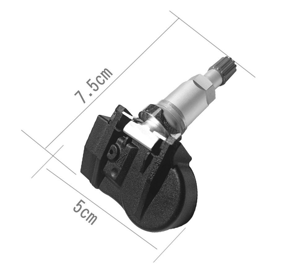 Tire pressure monitoring system sensors are suitable for Mercedes-Benz C219, W211, W216, and E300.