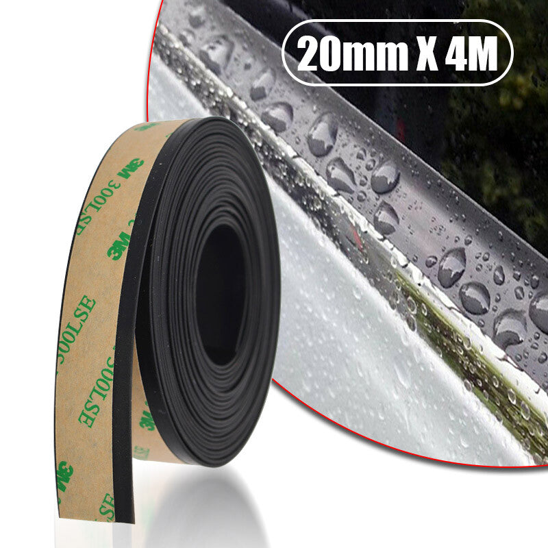 4M Seal Strip Car Front Rear Side Window Glass Moulding Sealing Trim Waterproof