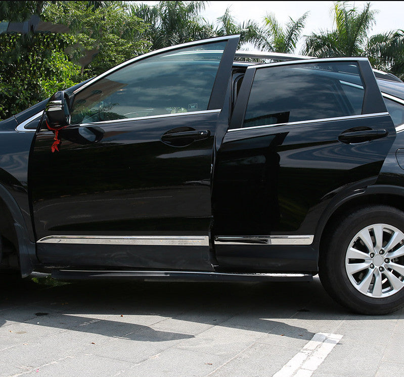 ABS CHROME body side molding trim (4 pieces) suitable for Honda CR-V (2012-2016)