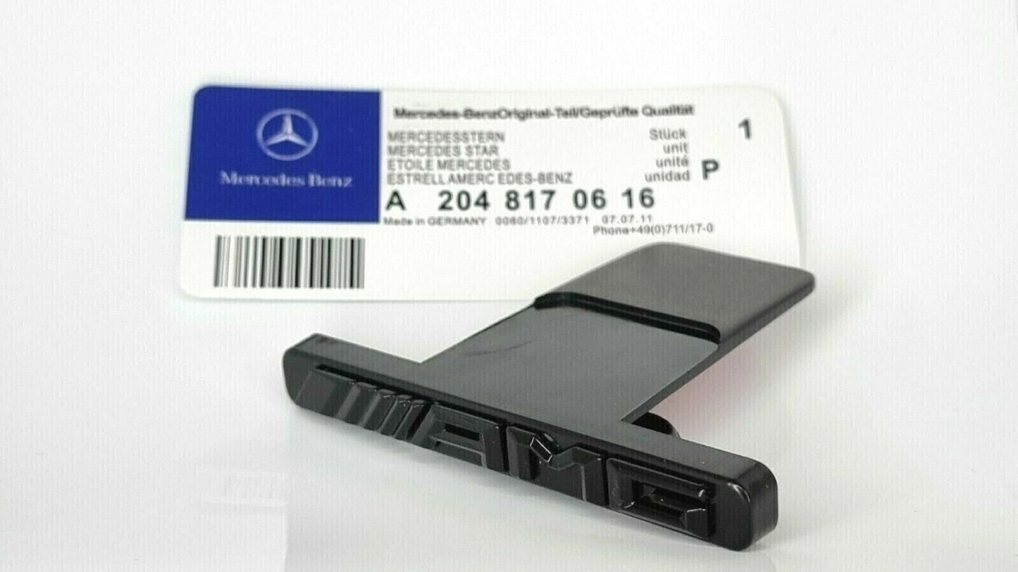 Glossy Black Barbecue Badge for AMG Panamericana GT