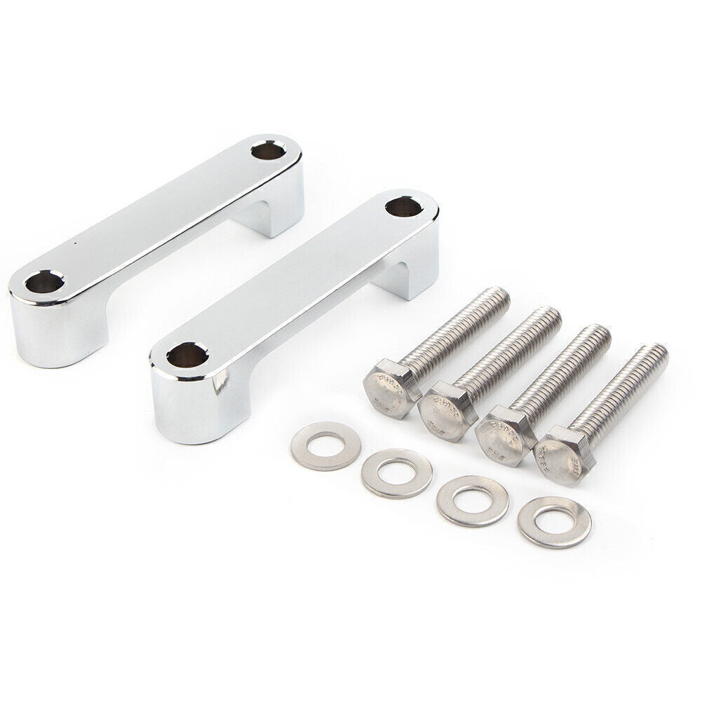 Wrap Front Fender Brackets Spacers 30 Inch Fit for Harley Touring 1996-2013 2PCs