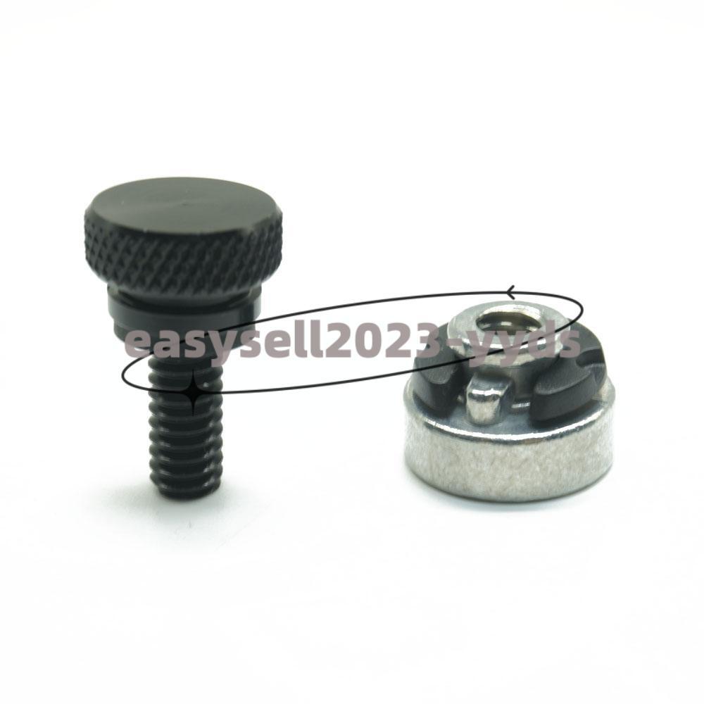 Rear Fender for Seat Bolt Screw for Seat Nut Kit Black for Harley Sportster XL 883 1200