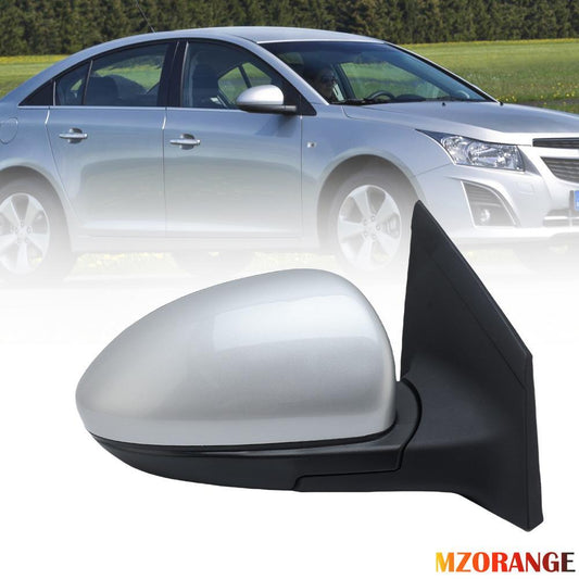 F¨¹r for Chevrolet for Cruze 09-14 Spiegelglas Au?enspiegel Mit Heizung Rechts Silber