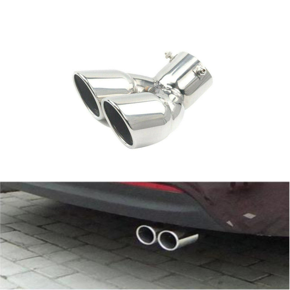 Stainless muffler exhaust Tail Pipe tip finisher for Toyota Highlander 2020-2022