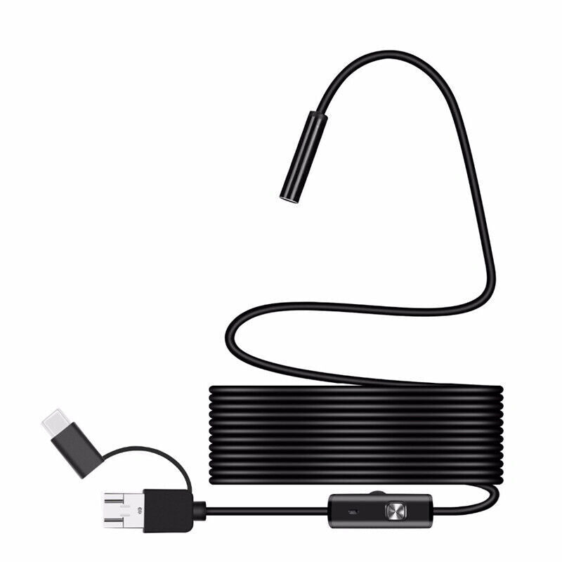 Car Endoscope 8mm Automotive Endoscopy Nspection Micro Borescope Camera Kit