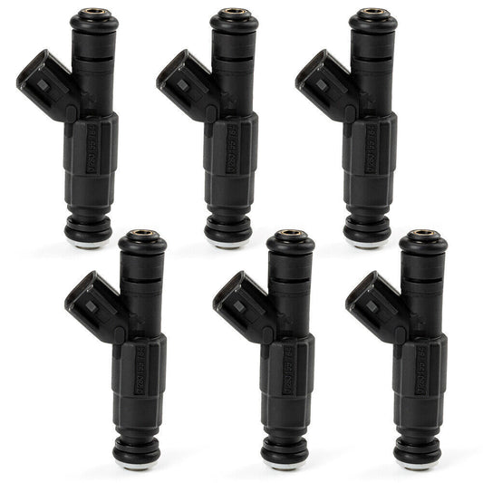 6 Fuel Injectors 0280155784 1999-2004 Fits for Jeep Grand Cherokee for Wrangler 4.0L