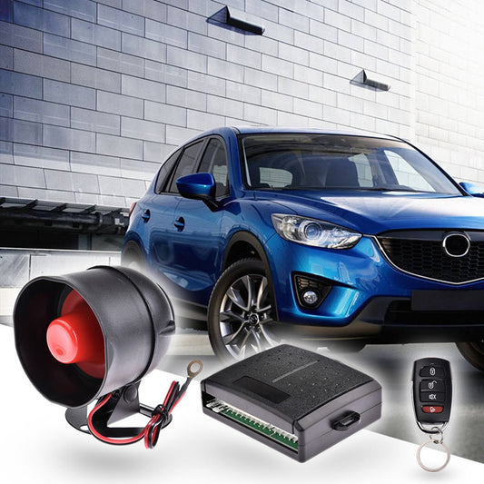 Car Door 1 way Alarm System Remote Start Starter Keyless Entry Lock Locking Kit